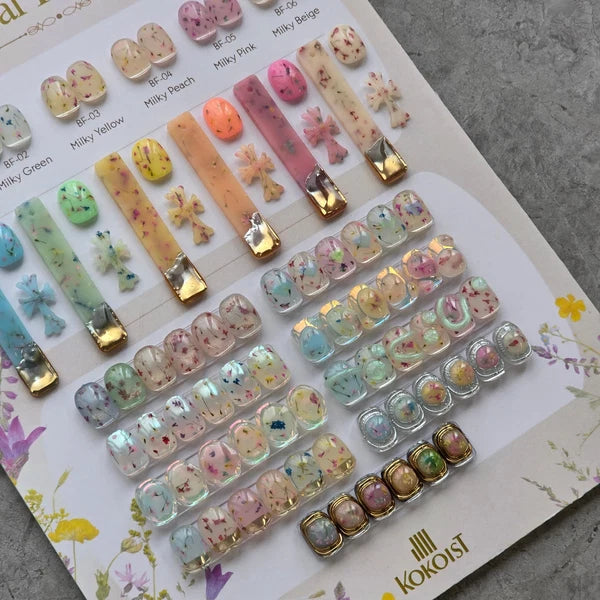 Botanical Flower Gel BF-06 Milky Beige