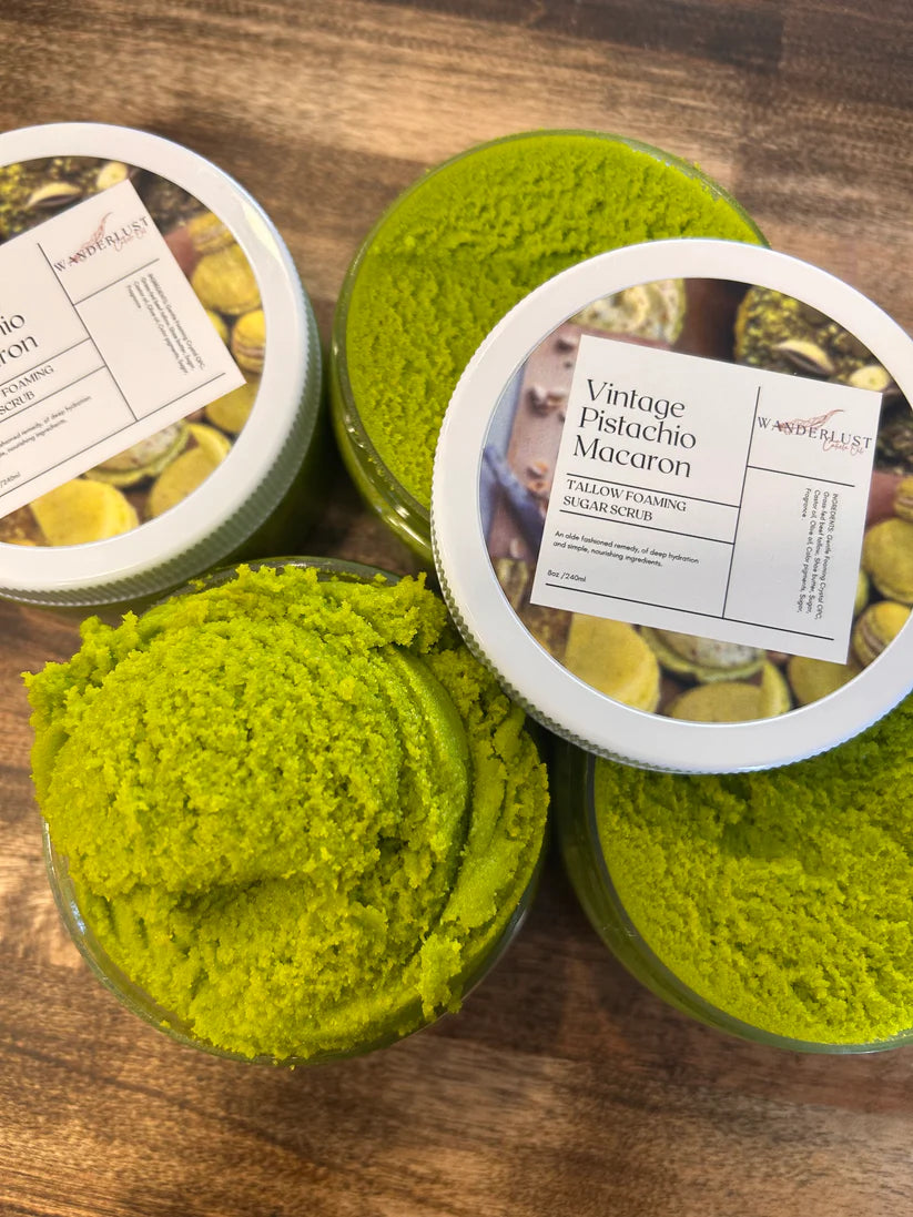Tallow Foaming Sugar Scrubs