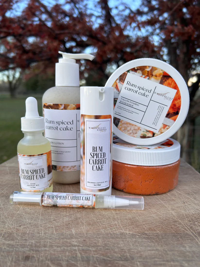 Tallow Foaming Sugar Scrubs