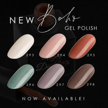 Load image into Gallery viewer, &quot;Boho&quot; Gel Polish 6pk Bundle 293 - 298
