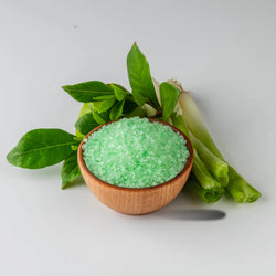 Purifying Lemongrass + Green Tea Dead Sea Salt Soak