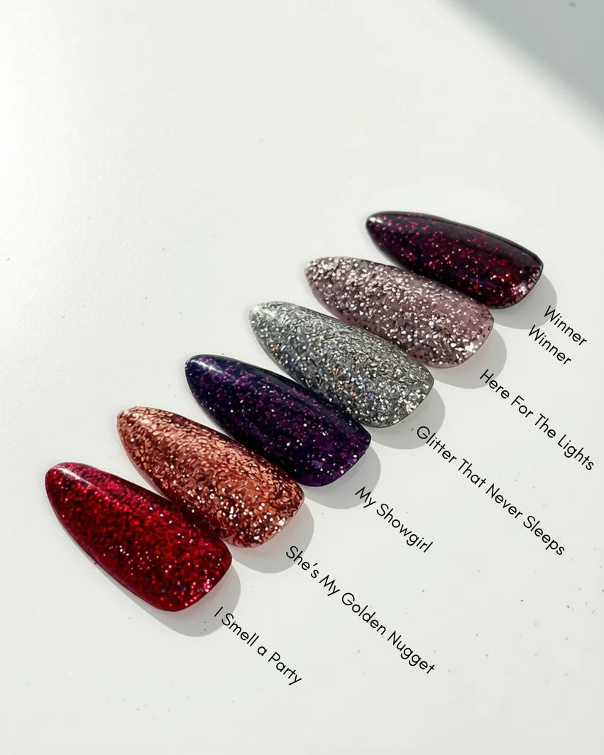 Viva Las Vegas Collection 2026 P+ Glitter Gel Polish