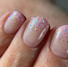 Load image into Gallery viewer, P+ Over the Moon Glitter Gel Polish
