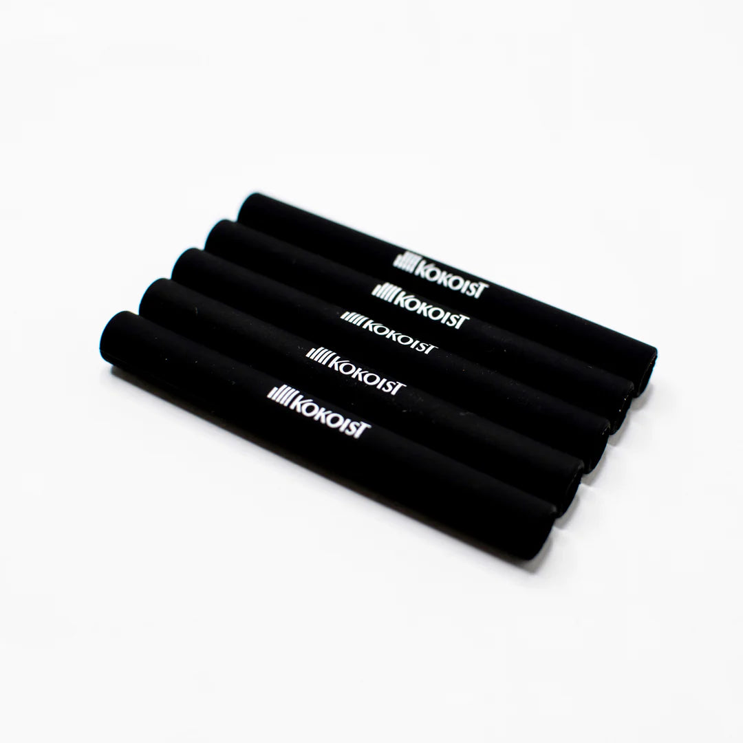 KOKOIST Silicone Black Brush Lid 5pc Set