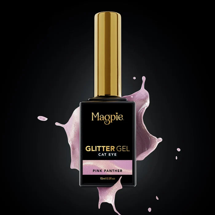 Pink Panther Gel Polish - Cat eye