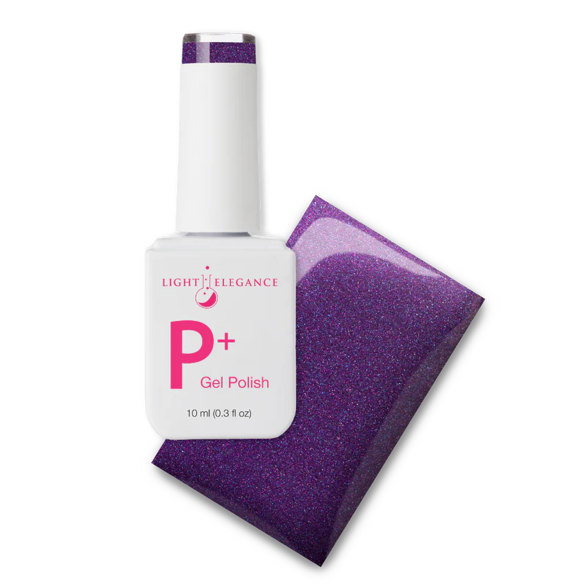 P+ Dark Secret Glitter Gel Polish