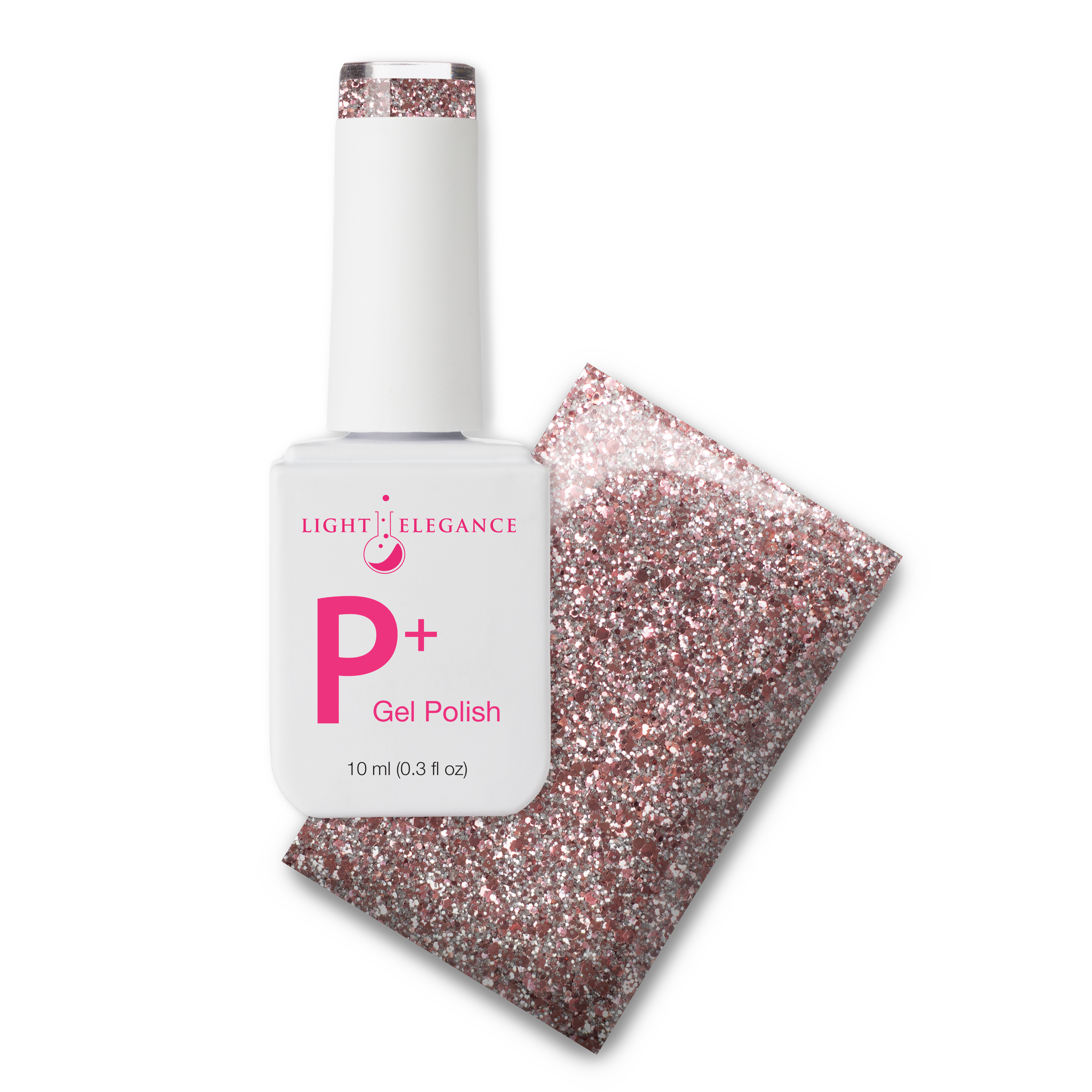 P+ Hot and Cold Glitter Gel Polish