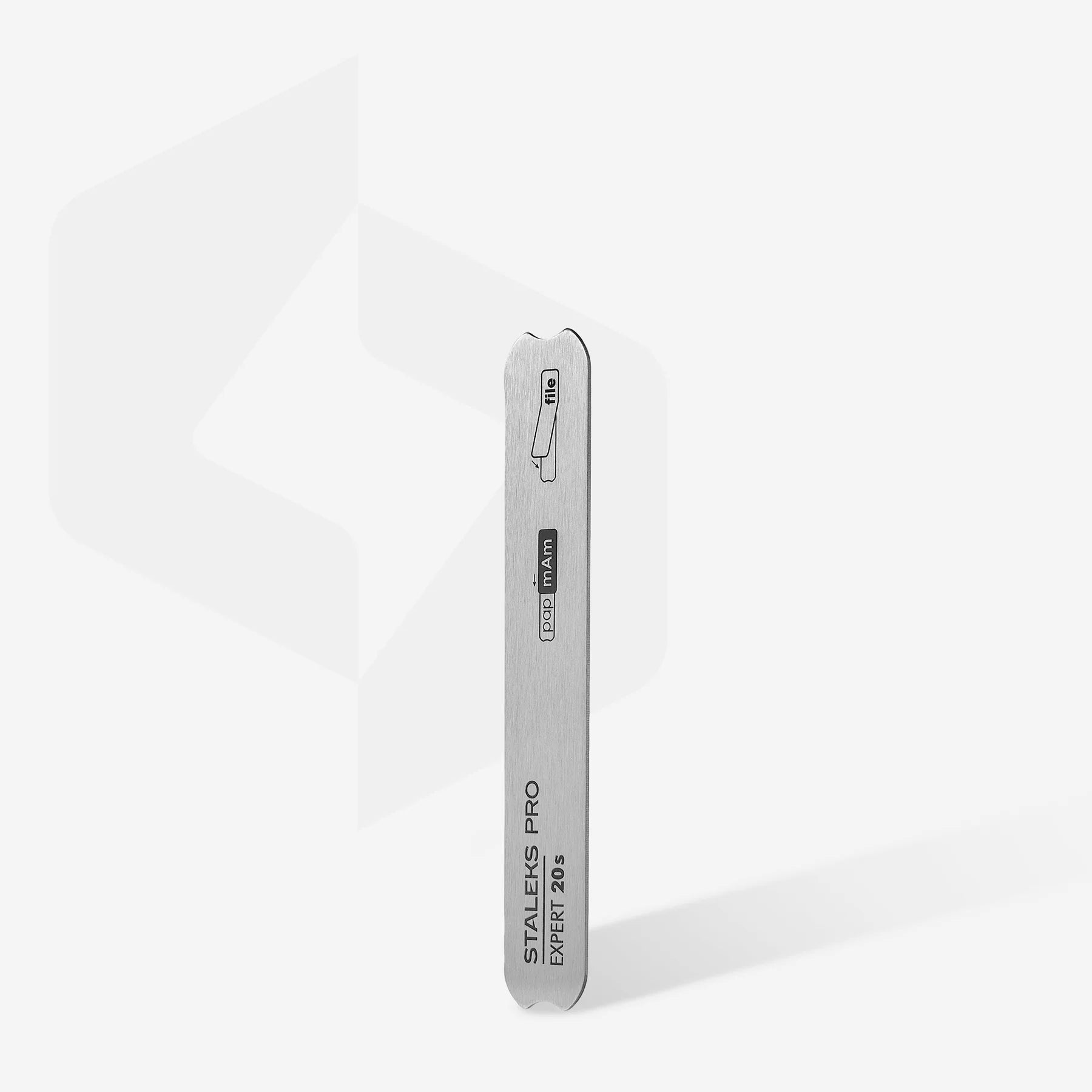 Pro Expert 20s popmAm Nail File Straight Metal Base 130 mm