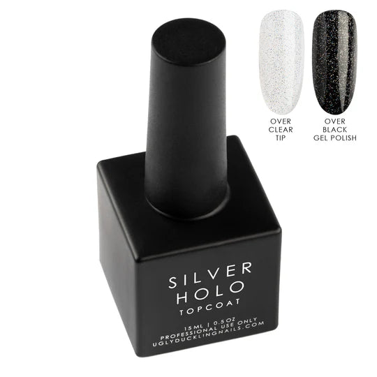 Silver Holo - No Wipe Top Coat