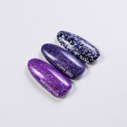 P+ Amethyst Kiss Glitter Gel Polish