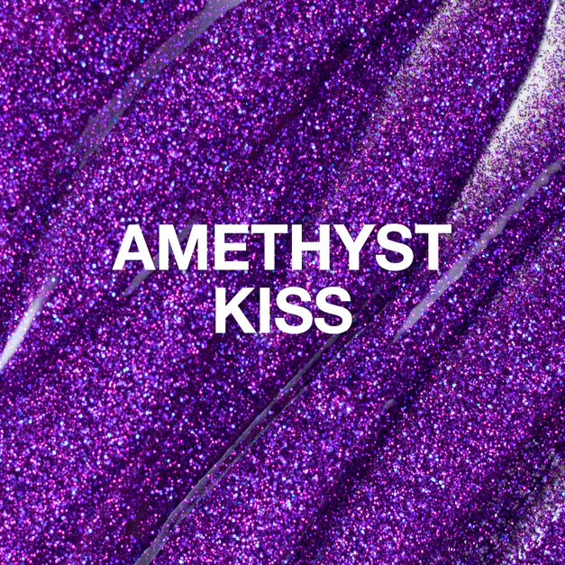 P+ Amethyst Kiss Glitter Gel Polish