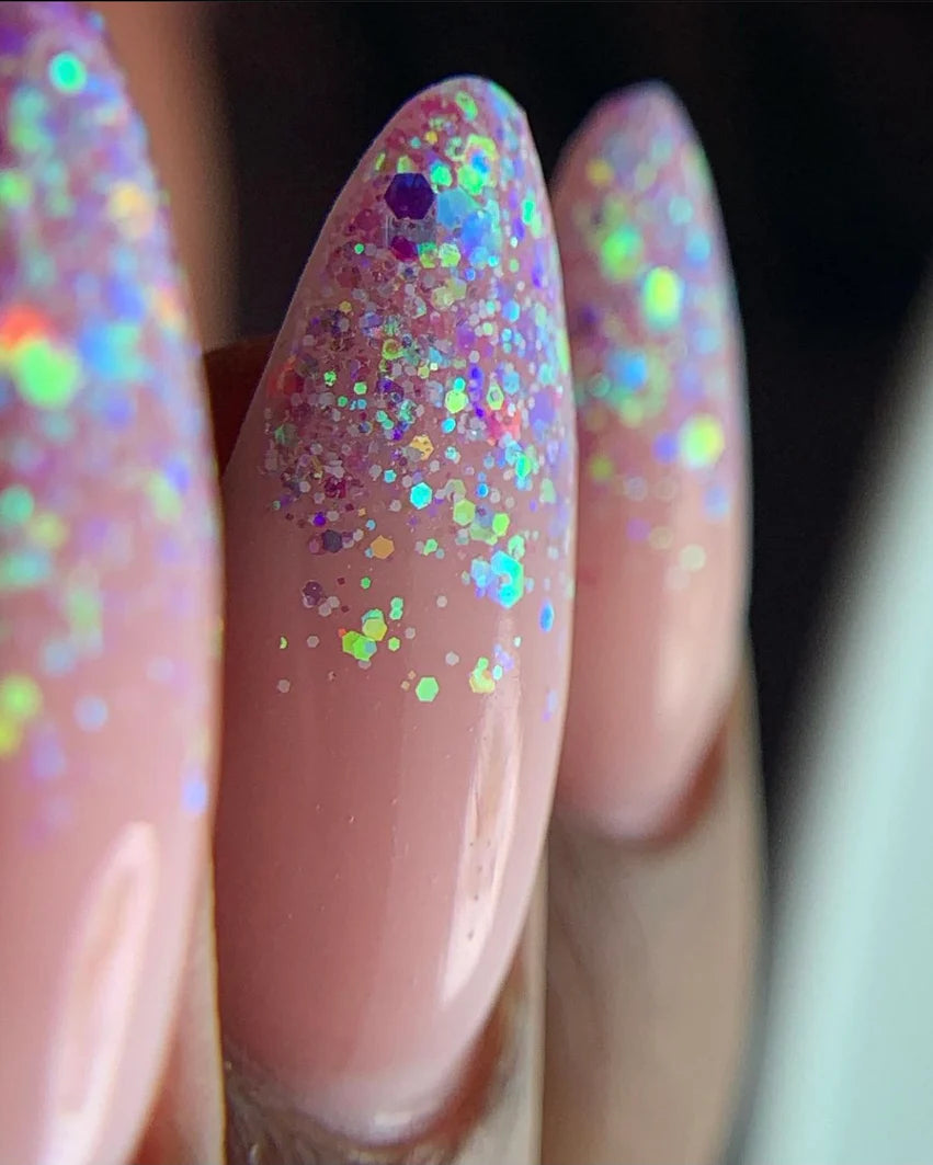 P+ In My Happy Place Glitter Gel Polish