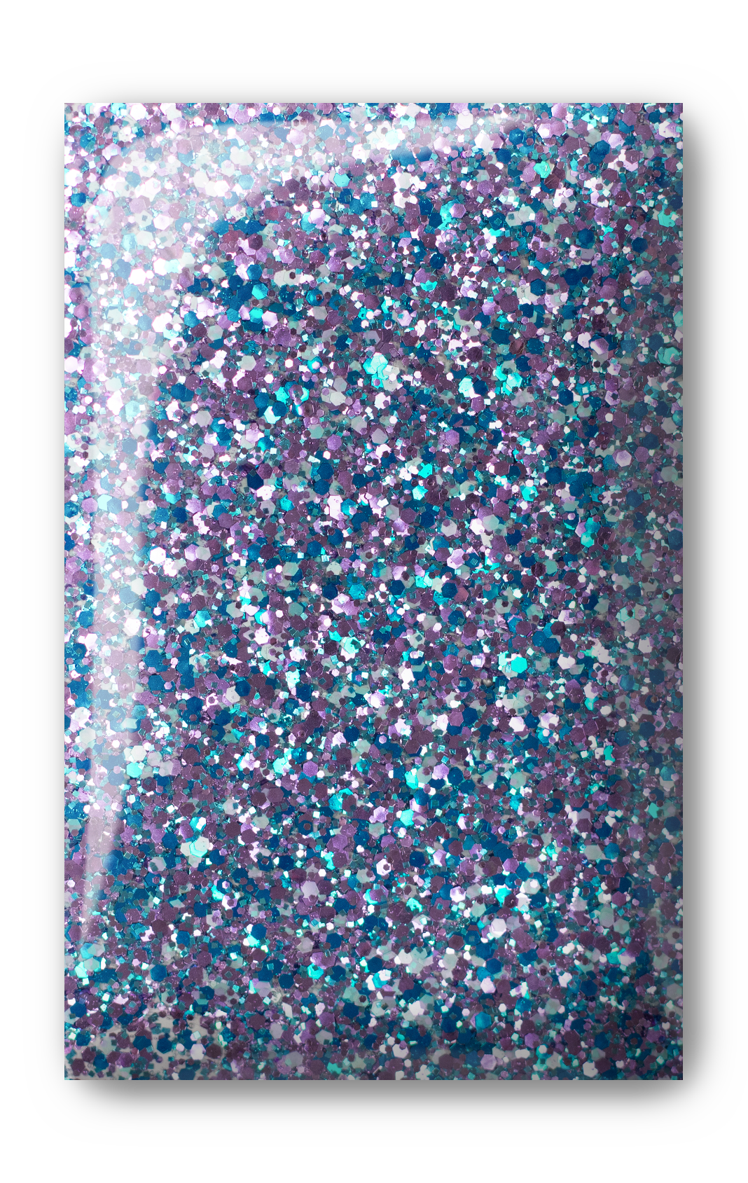 P+ Bratty Blue Glitter Gel Polish
