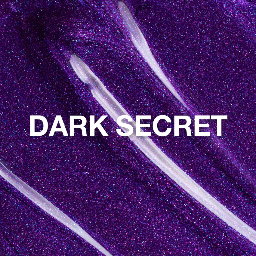 P+ Dark Secret Glitter Gel Polish