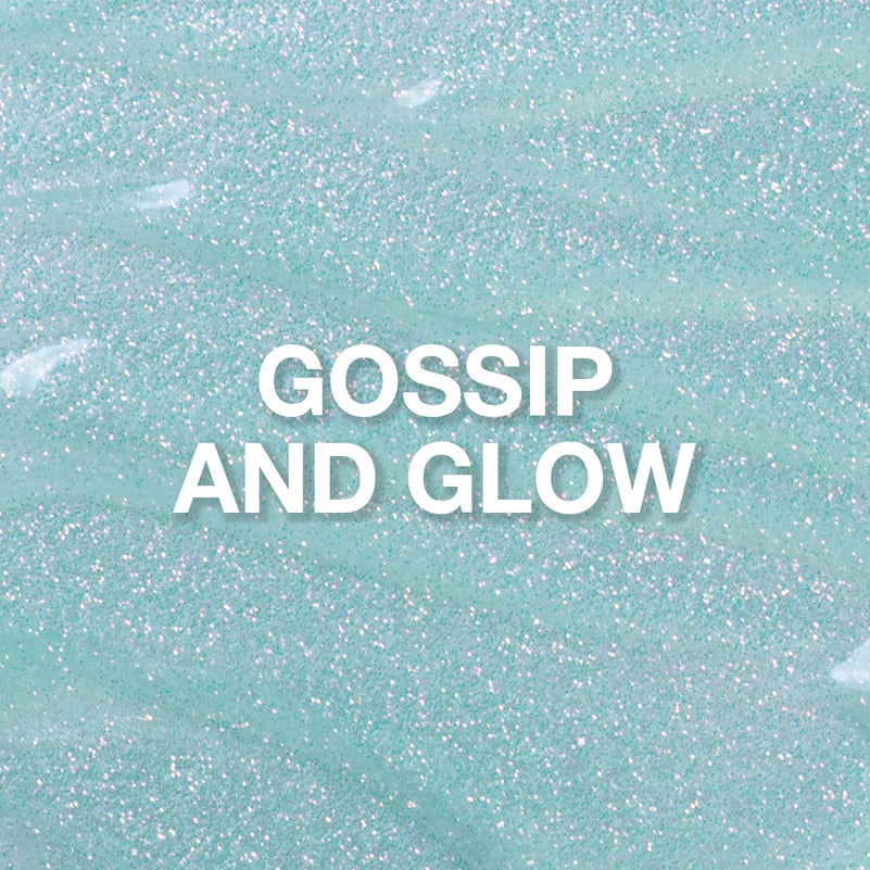 Gossip and Glow Glitter Gel