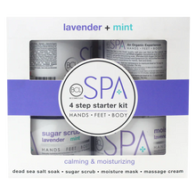 Load image into Gallery viewer, Lavender + Mint 4 Step 16oz Starter Kit
