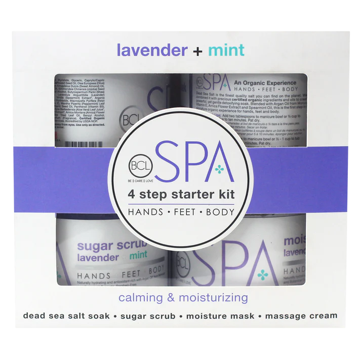 Lavender + Mint 4 Step 16oz Starter Kit