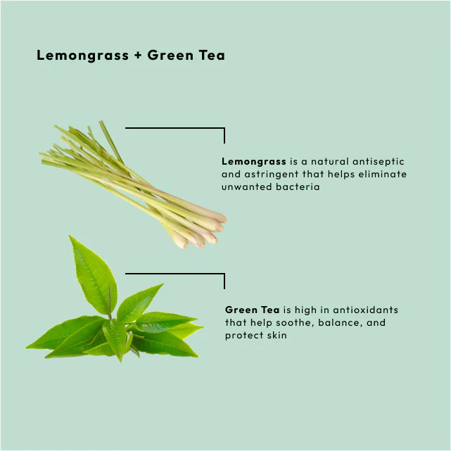 Lemongrass + Green Tea 4-in-1 Packet Box Set