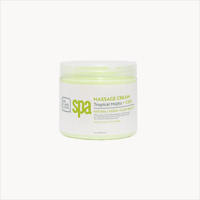 Tropical Mojito Mint + CBD Massage Cream