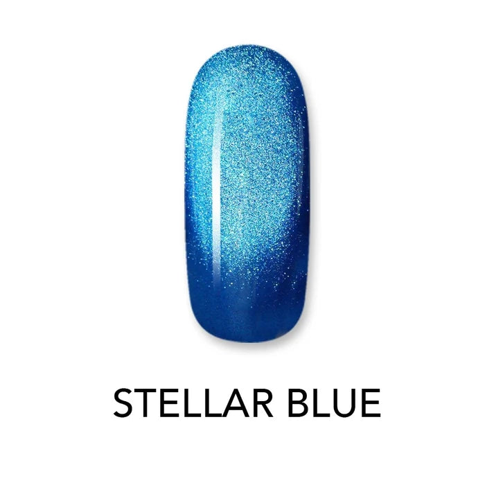 Stellar Blue Cat Eye Gel Polish