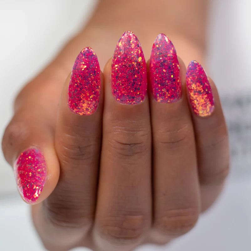 P+ Sea Jelly Glitter Gel Polish