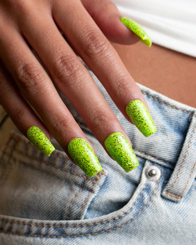 Peace and Love Glitter Gel