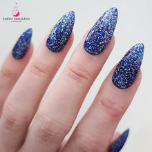 Load image into Gallery viewer, P+ Tough Act To Follow Glitter Gel Polish
