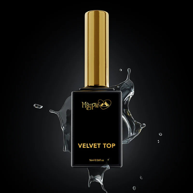 Velvet Top - MATTE Top Coat (No Wipe) Square bottle