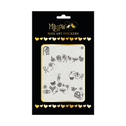 Sticker 59 - Black and White Roses