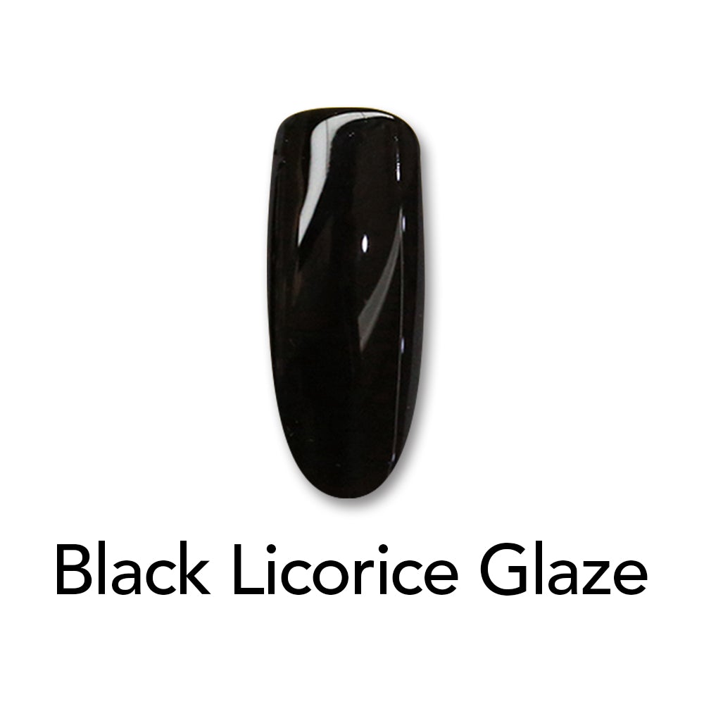 Black Licorice Glaze Gel Polish