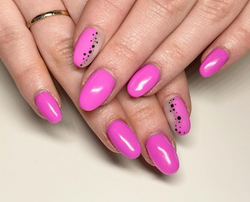 Electric Pink Gel Polish