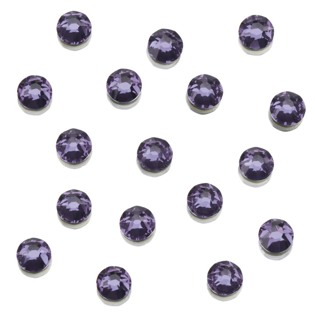 Ugly Duckling Clear as Mud Crystals - Tanzanite Flat Back - Round