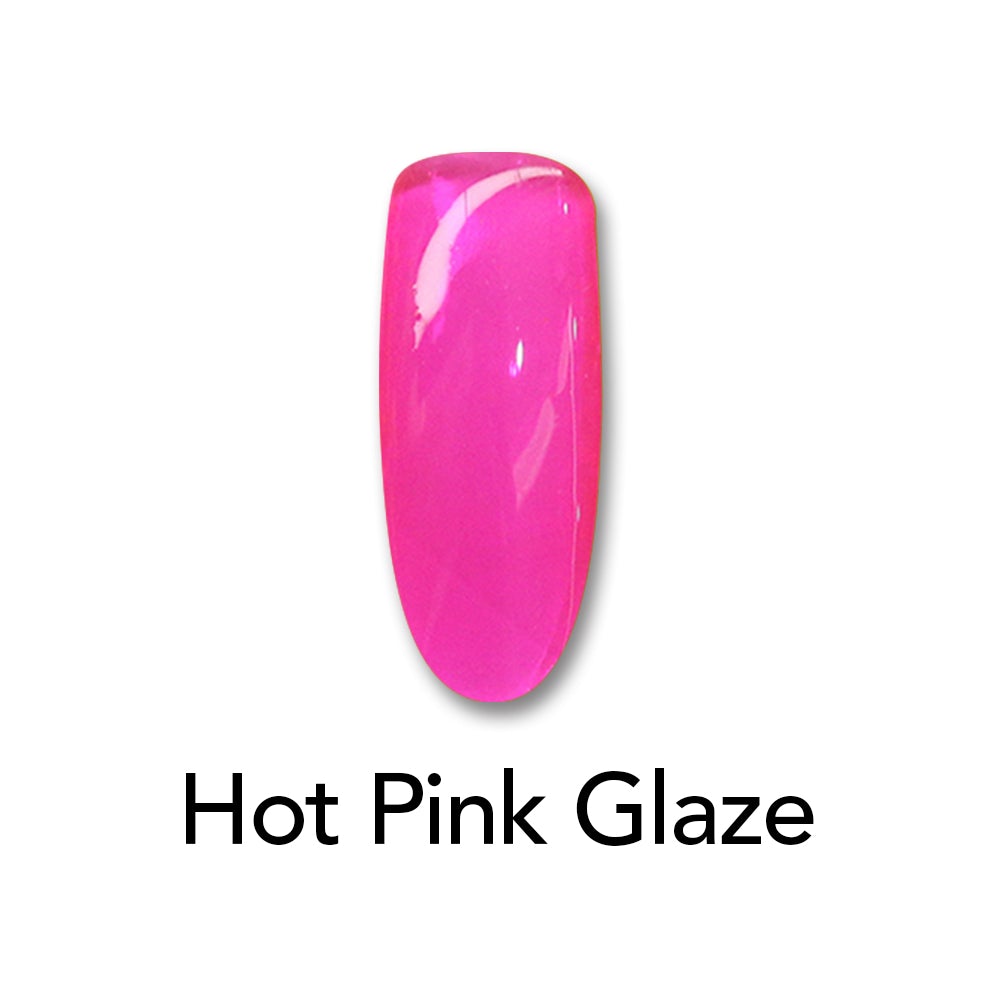 Hot Pink Glaze Gel Polish