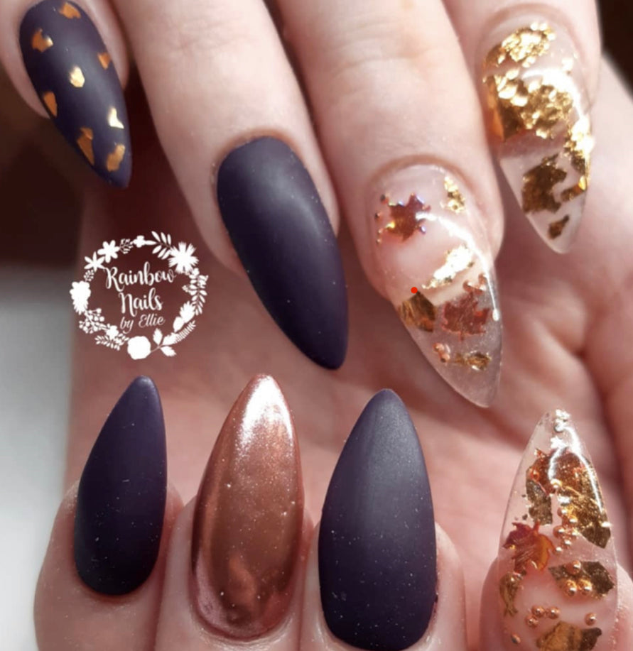 Rose Gold Leaf