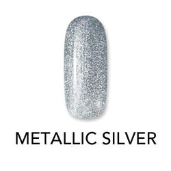 Metallic Silver Gel Polish