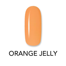 Load image into Gallery viewer, Orange Jelly Gel Polish
