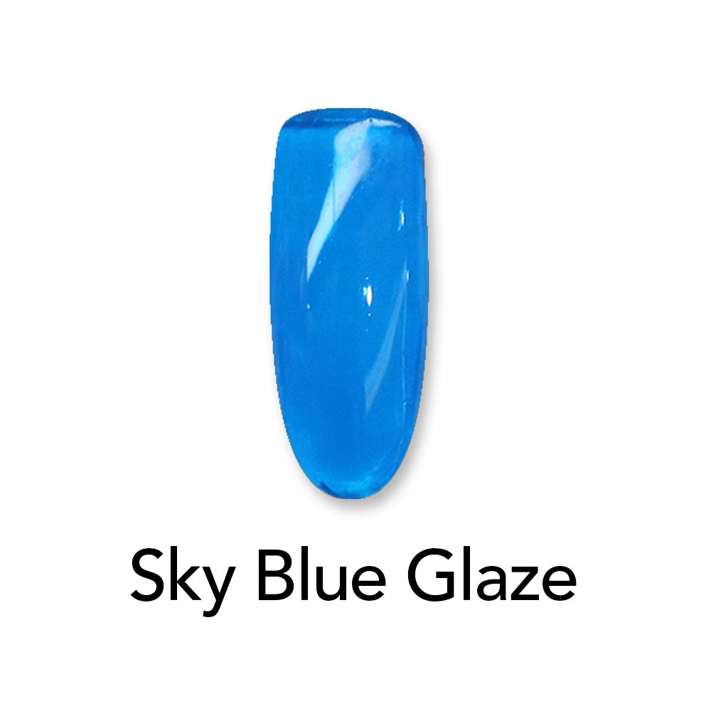 Sky Blue Glaze Gel Polish