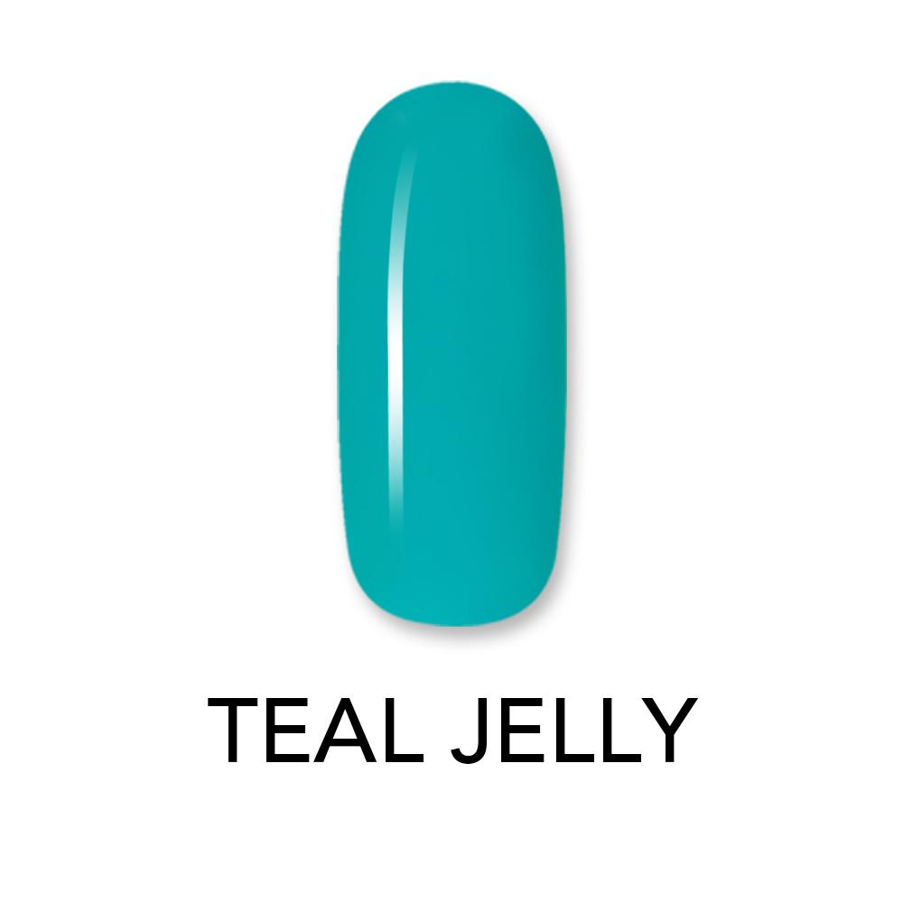 Teal Jelly Gel Polish