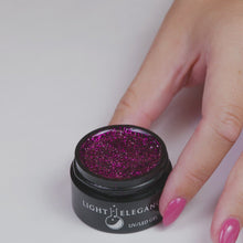 Load and play video in Gallery viewer, Safari Sweetheart UV/LED Glitter Gel
